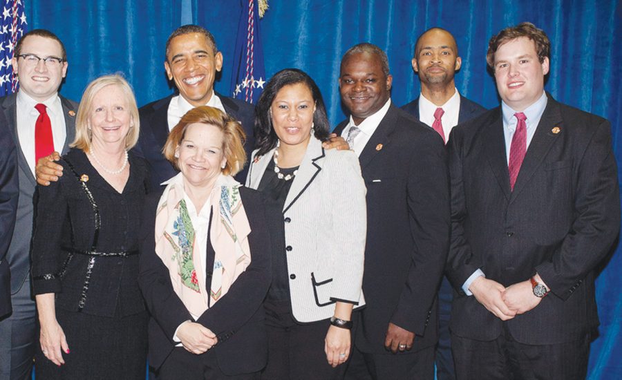 RJR+teachers+meet+President+Obama