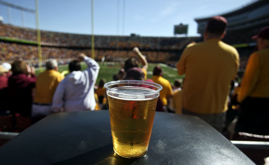 Alcohol to be Sold at Collegiate Sporting Events