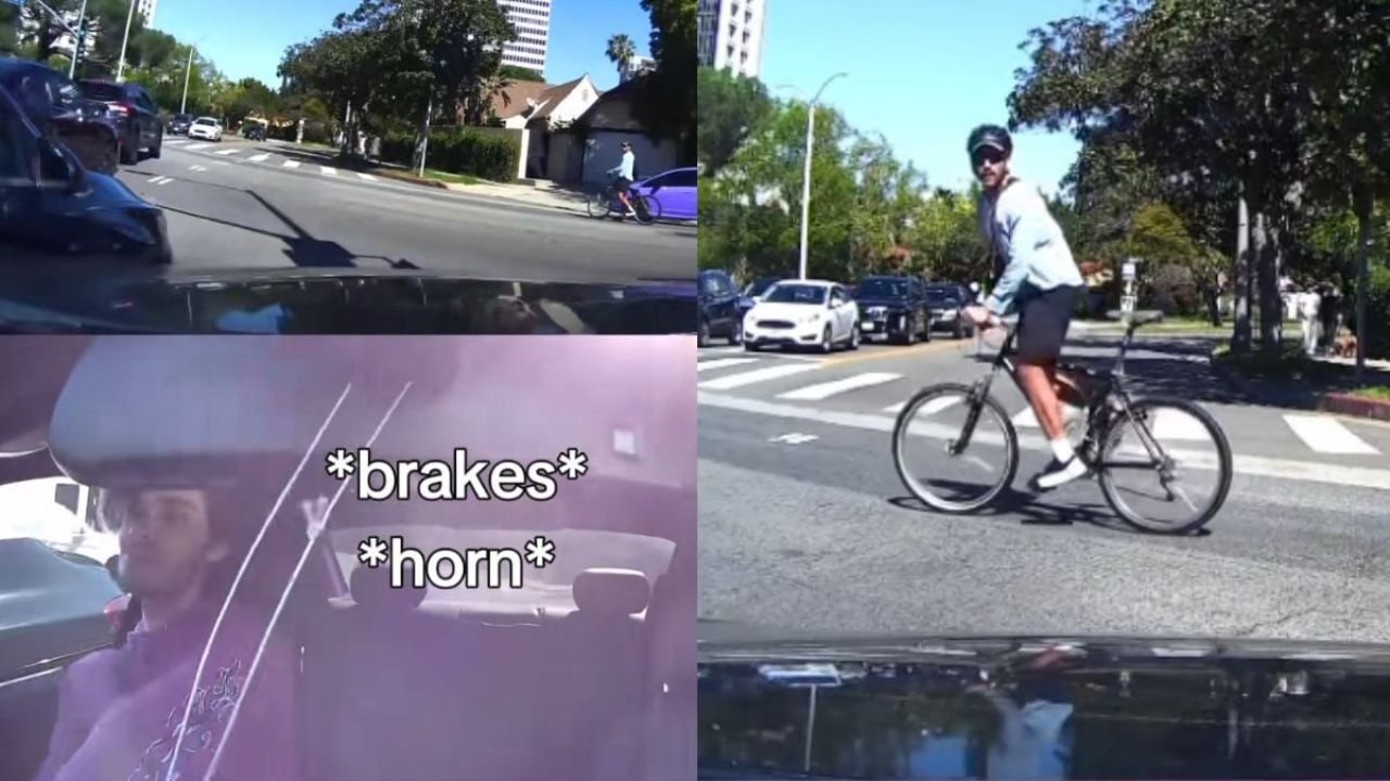 California Driver Hit During Lane Change Gets Falsely Blamed by Cyclist Who Did Not See the Crash