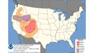 Critical Fire Weather Risk Declared Across Four Corners Region as Dry Thunderstorms and Windy Conditions Raise Wildfire Danger