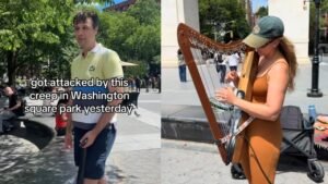 New York Man Harasses and Attacks Two Women Playing Harp in Washington Square Park, Later Arrested