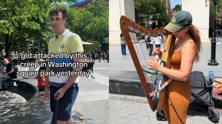 New York Man Harasses and Attacks Two Women Playing Harp in Washington Square Park, Later Arrested